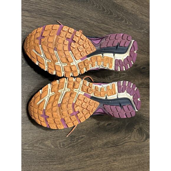 Brooks Adrenaline GTS 15 Womens Running Shoes Size 7.5 Blue Purple - 1201741D458 - Picture 9 of 10